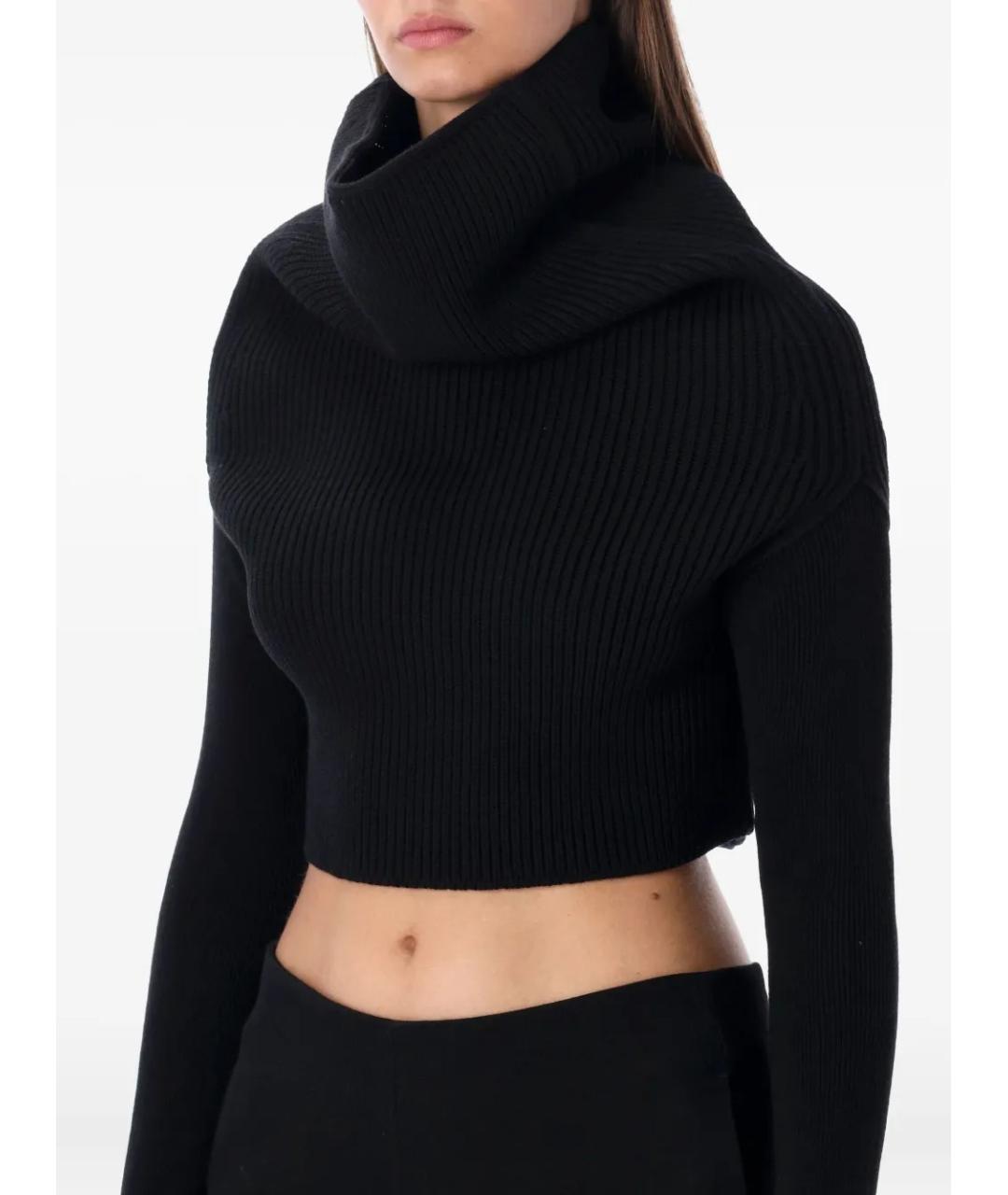 RICK OWENS Белый шерстяной джемпер / свитер, фото 3