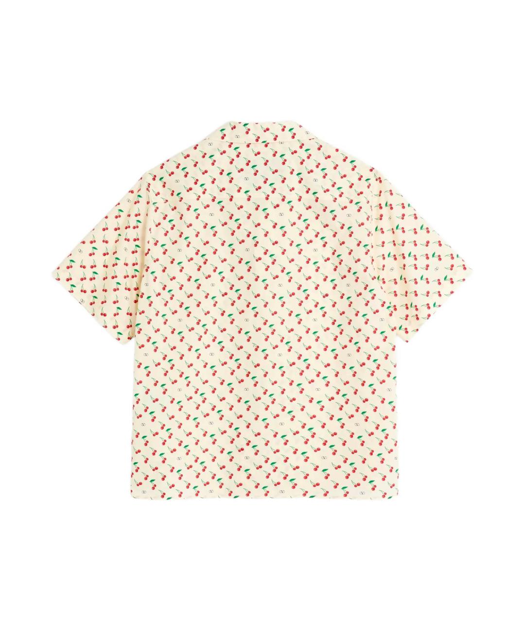 VALENTINO Мульти хлопковая кэжуал рубашка, фото 2