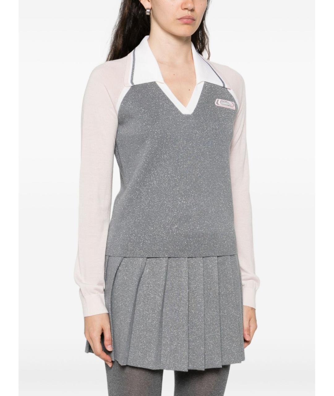 CASABLANCA Мульти шерстяной джемпер / свитер, фото 3