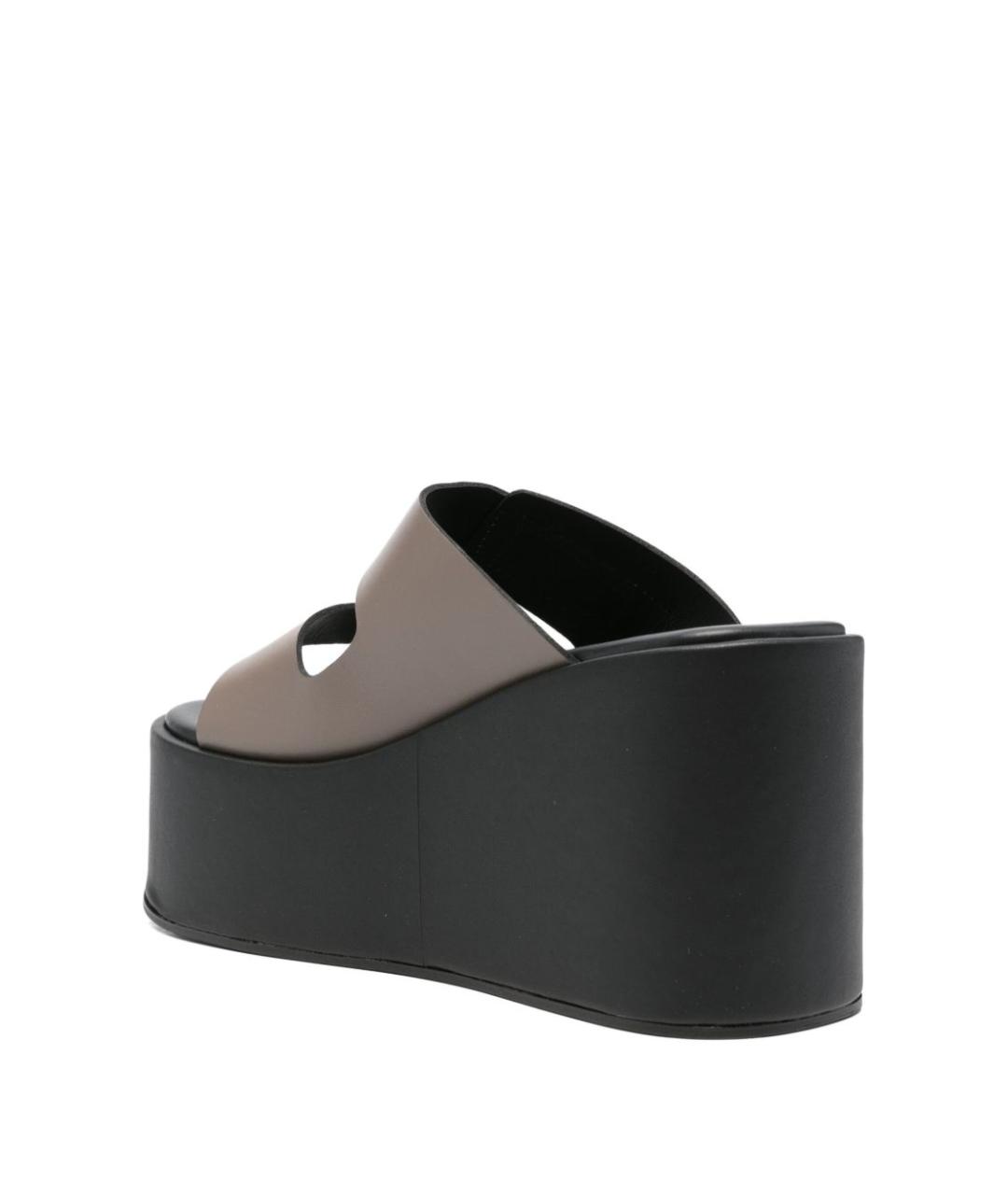 COPERNI Серые босоножки из искусственной кожи, фото 3