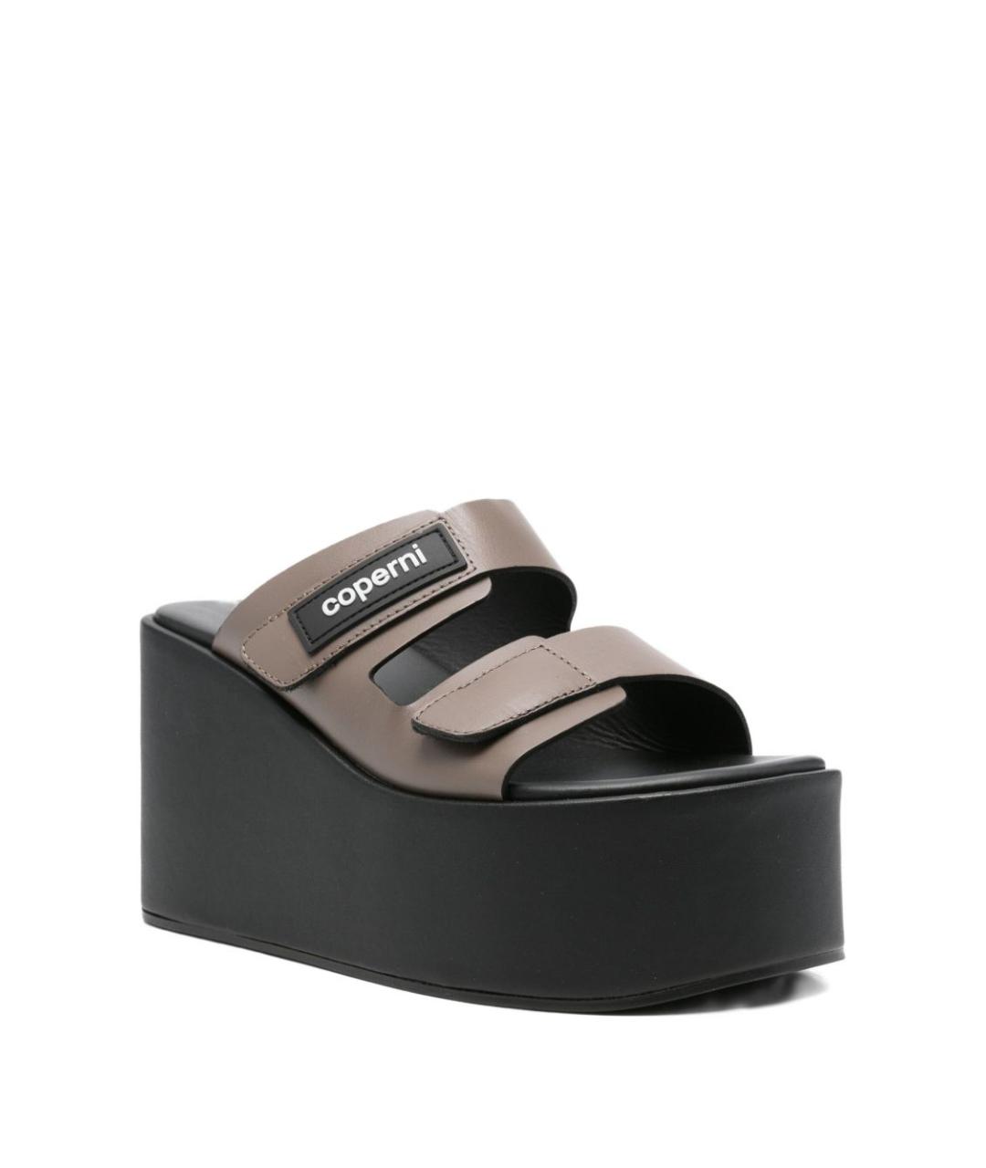 COPERNI Серые босоножки из искусственной кожи, фото 2
