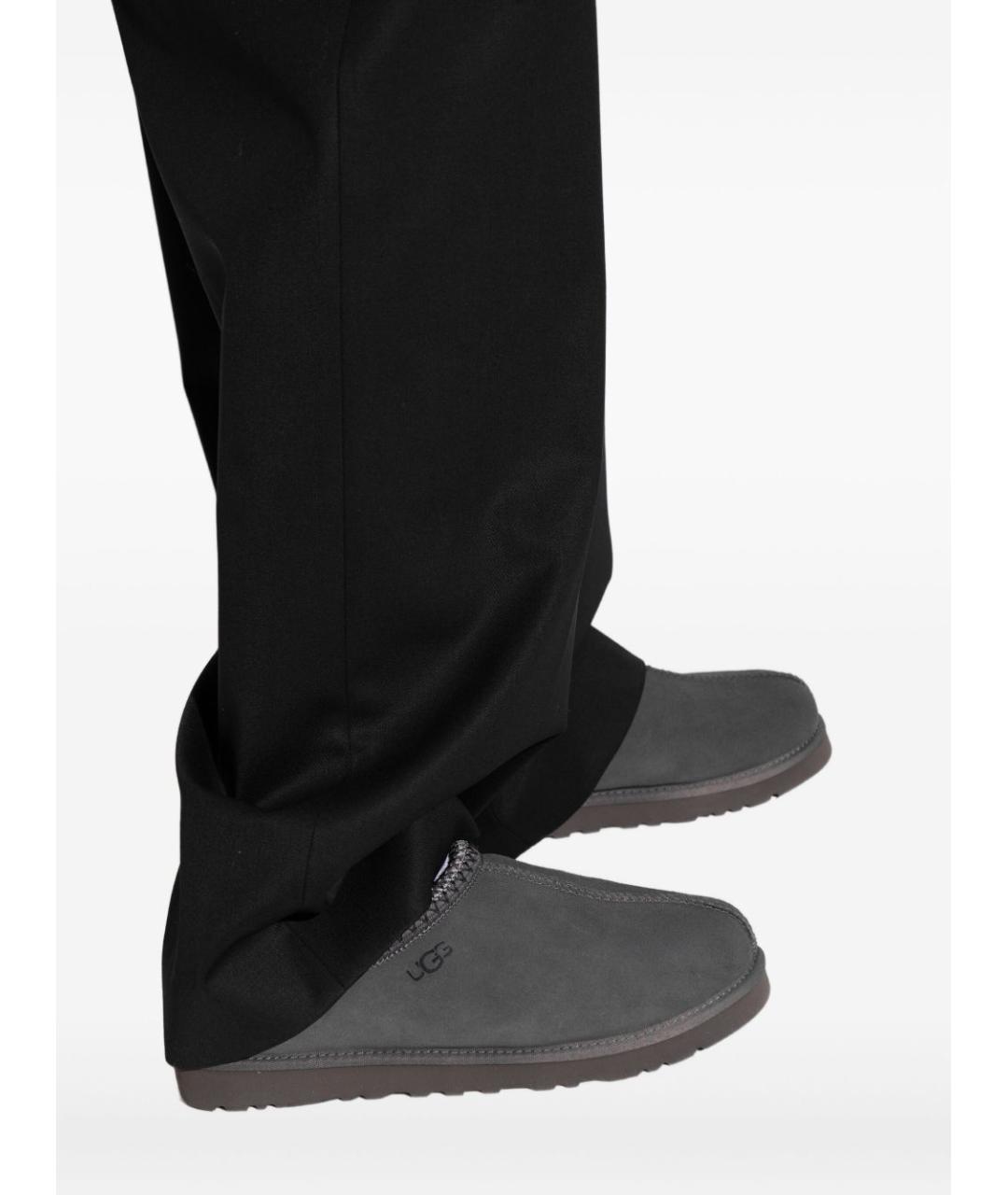 UGG AUSTRALIA Серые замшевые низкие ботинки, фото 5
