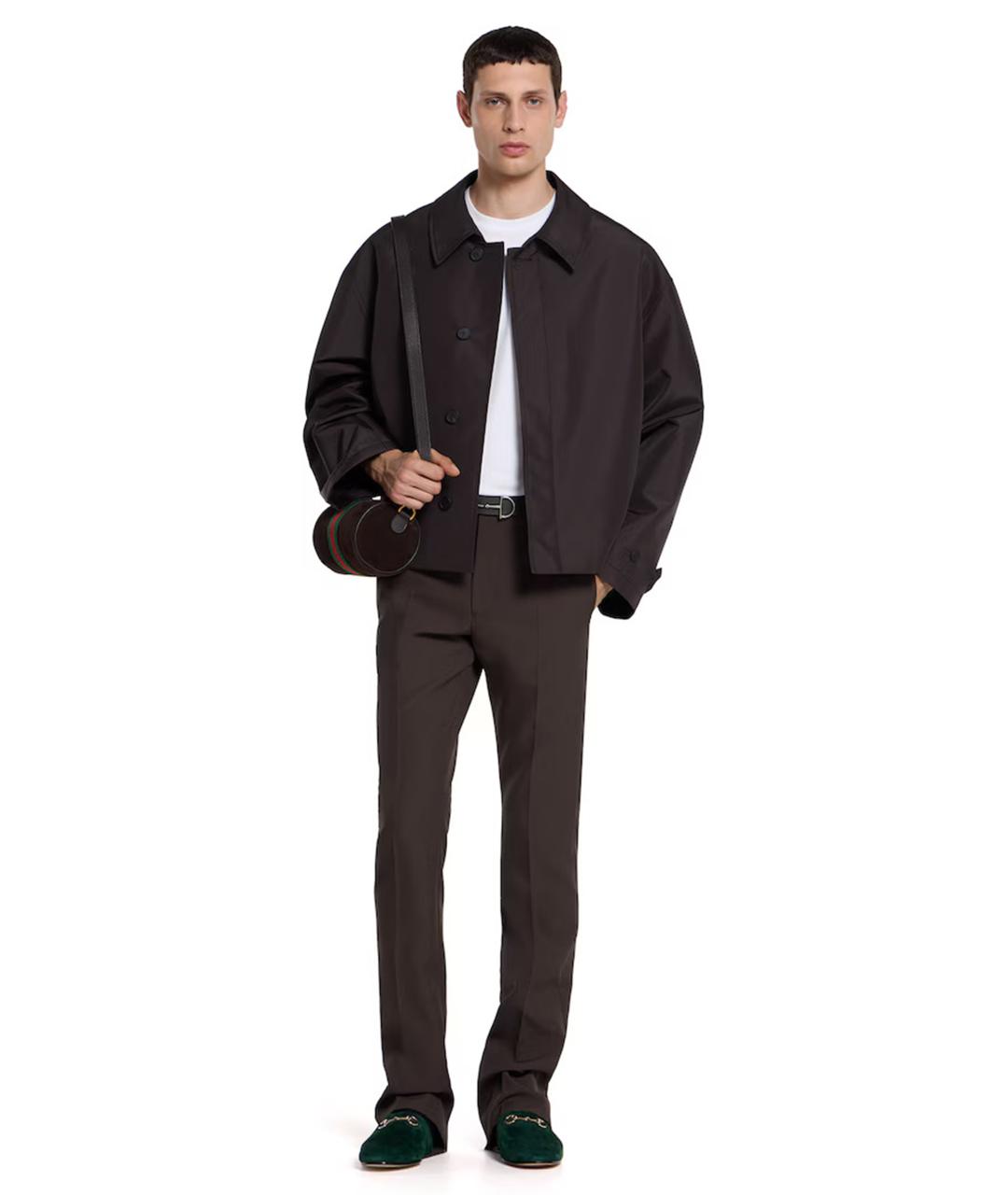 GUCCI Белая хлопковая футболка, фото 2