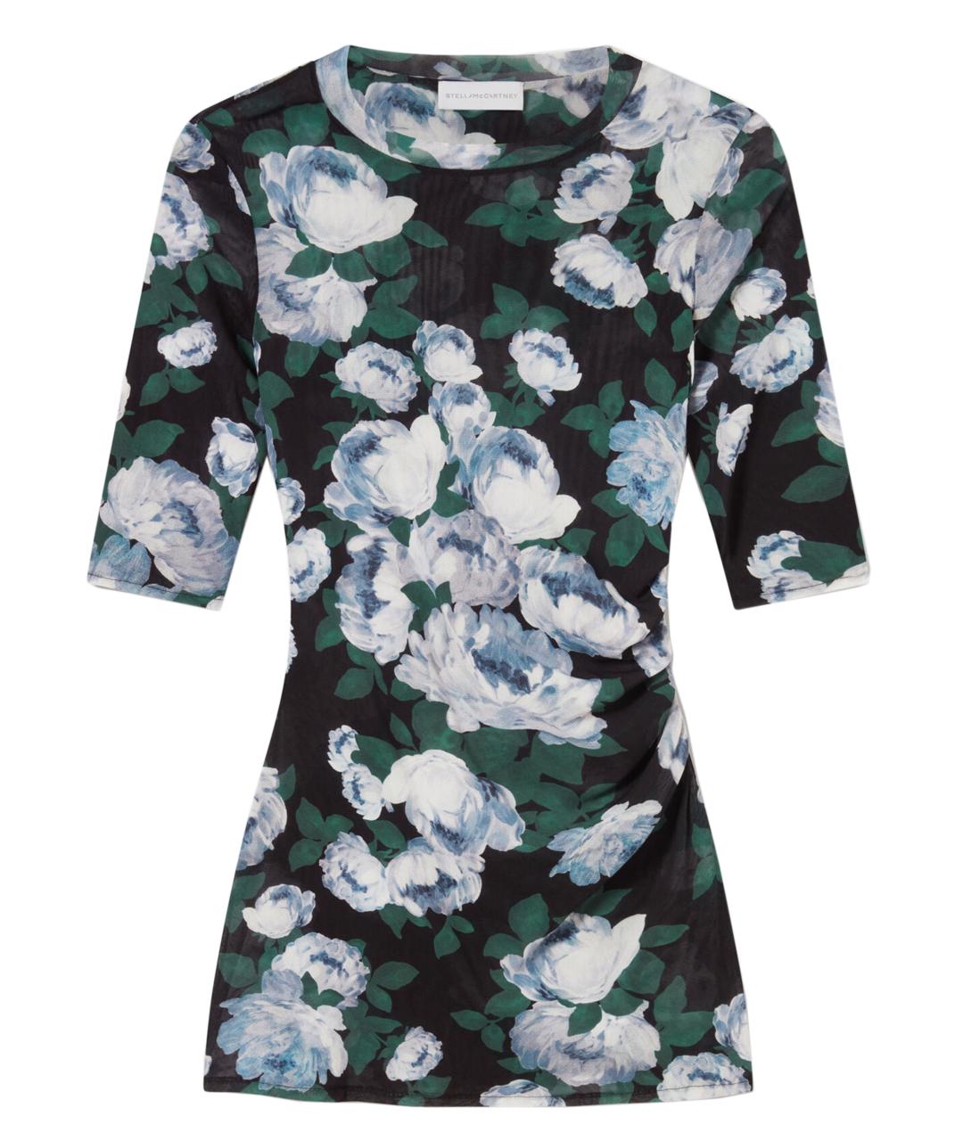 STELLA MCCARTNEY Мульти полиамидовая футболка, фото 1