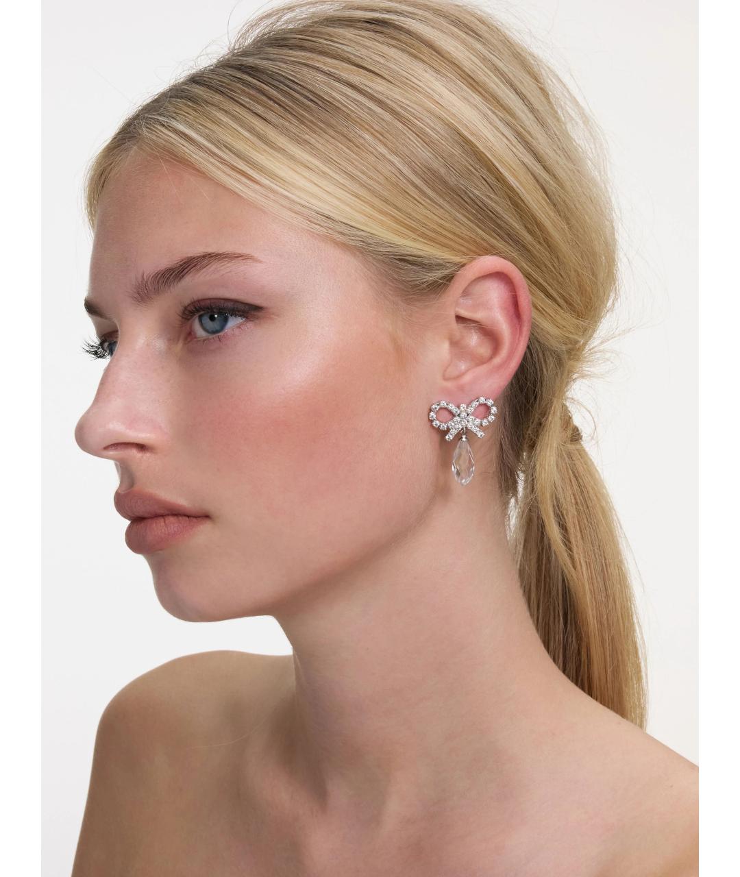 SELF-PORTRAIT Серебряные металлические серьги, фото 2