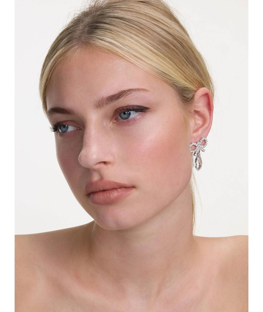 SELF-PORTRAIT Серебряные металлические серьги, фото 3