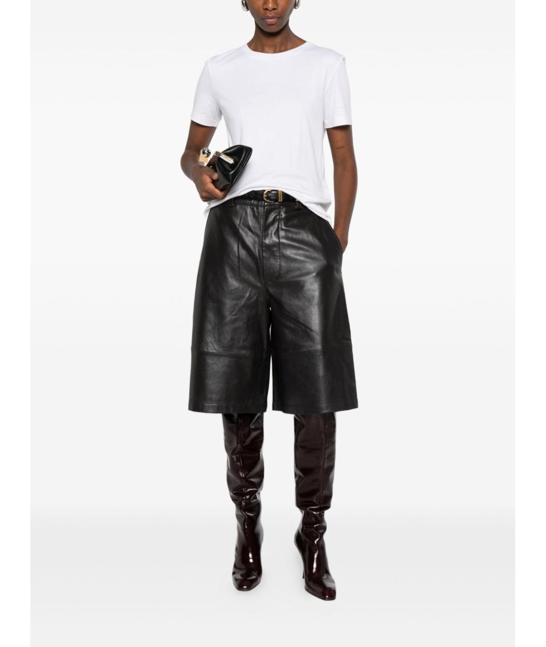 'S MAX MARA Белая хлопковая футболка, фото 2