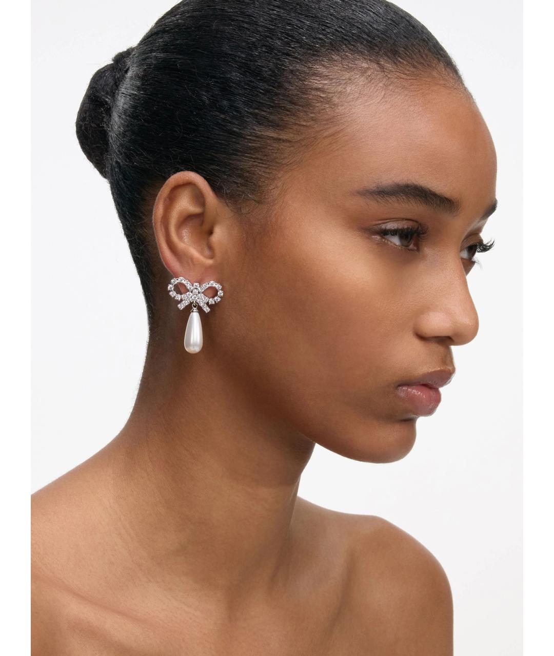 SELF-PORTRAIT Серебряные металлические серьги, фото 4