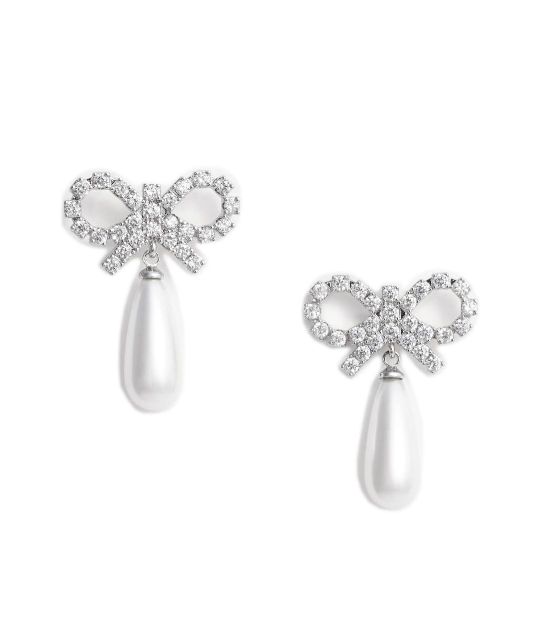 SELF-PORTRAIT Серебряные металлические серьги, фото 1