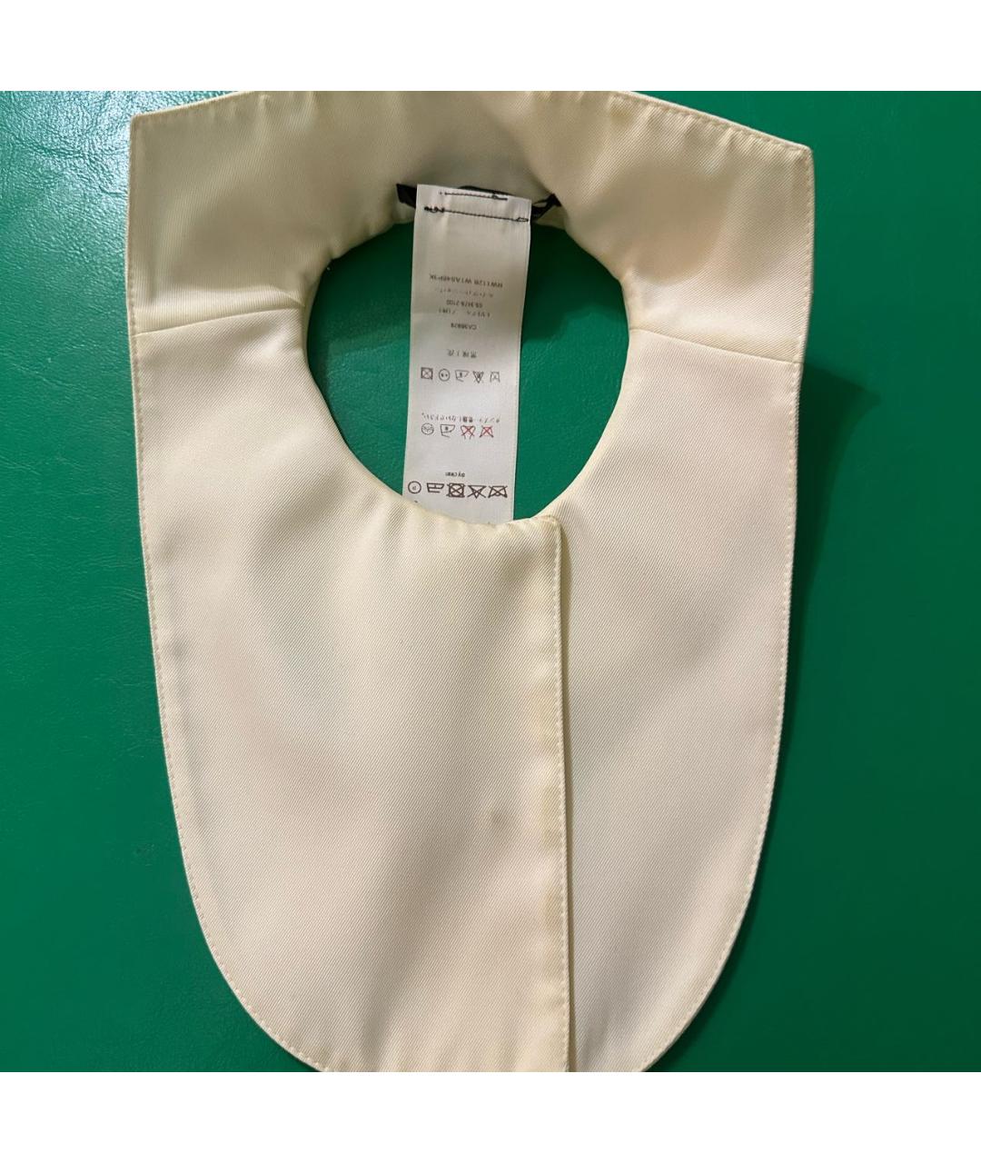 LOUIS VUITTON Бежевый воротник, фото 2