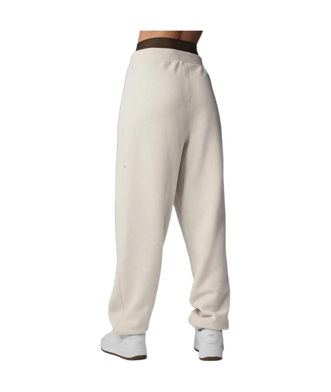 ALO YOGA Белые повседневные брюки, фото 2