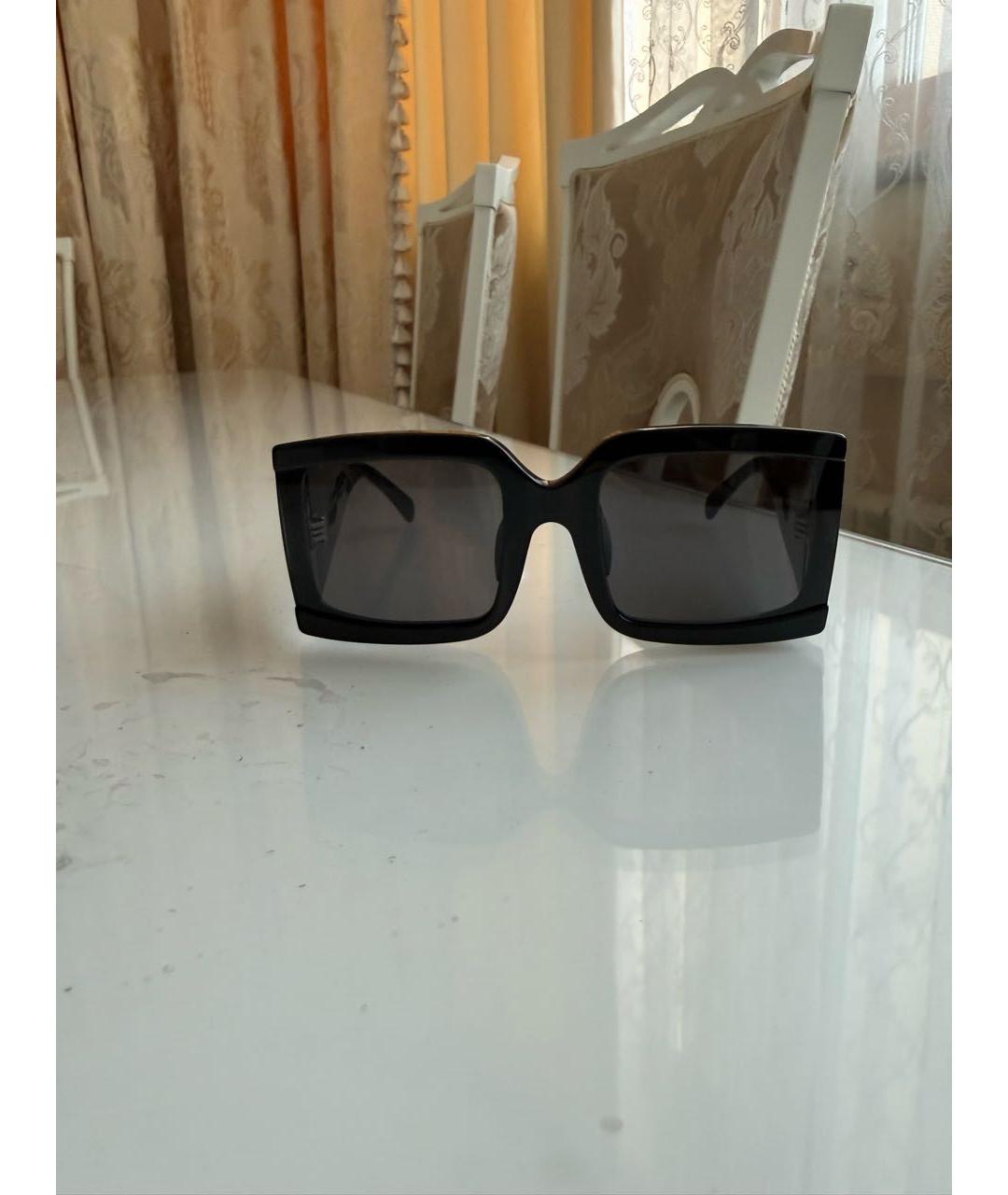 CELINE Черные пластиковые солнцезащитные очки, фото 4