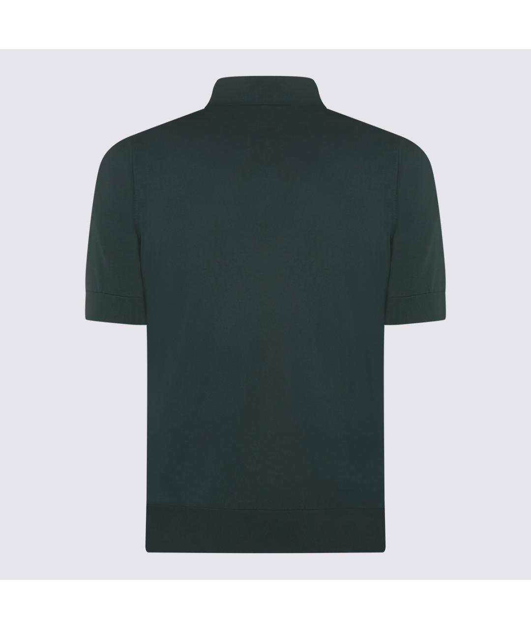 DOLCE&GABBANA Зеленые поло с коротким рукавом, фото 2