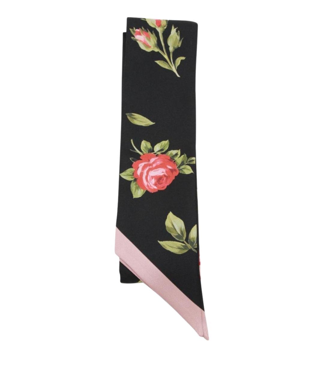 DOLCE&GABBANA Мульти шелковый шарф, фото 1