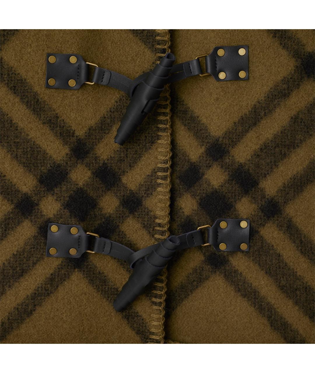 BURBERRY Зеленый шерстяной жилет, фото 3