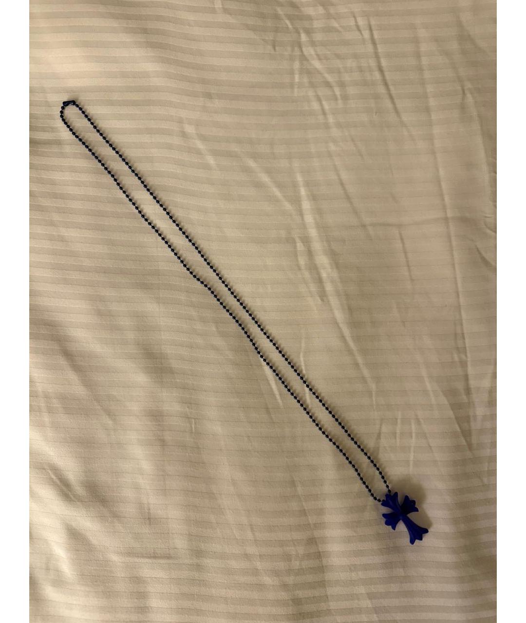 CHROME HEARTS Темно-синяя цепочка/подвеска, фото 2