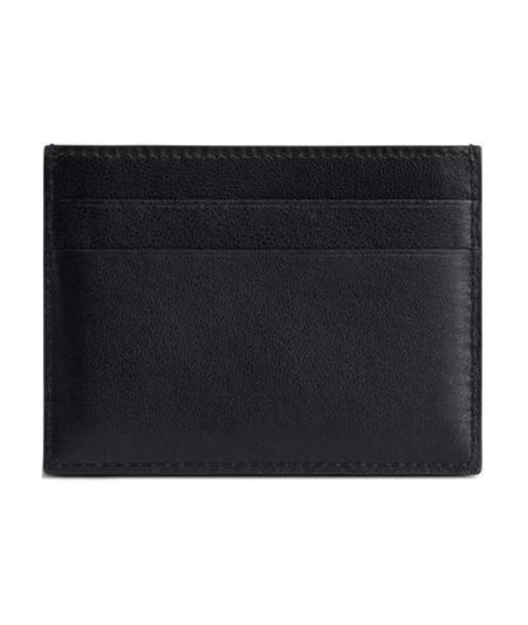 BALENCIAGA Черный кожаный кардхолдер, фото 2