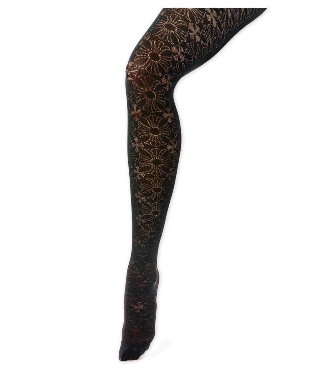 CHROME HEARTS Черные носки, чулки и колготы, фото 1