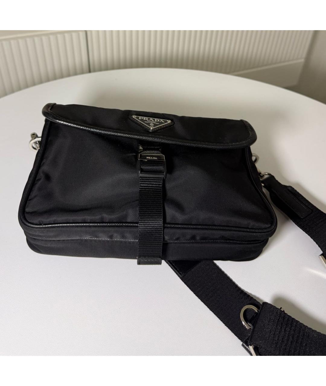 PRADA Черная сумка на плечо, фото 5