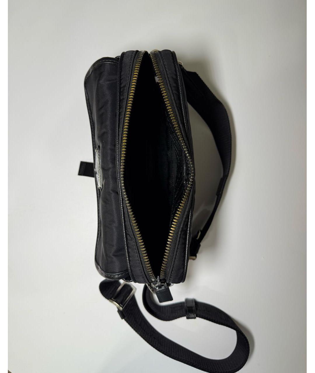 PRADA Черная сумка на плечо, фото 4