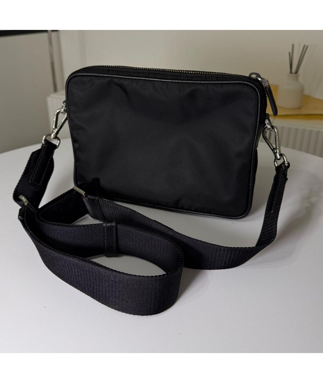 PRADA Черная сумка на плечо, фото 3