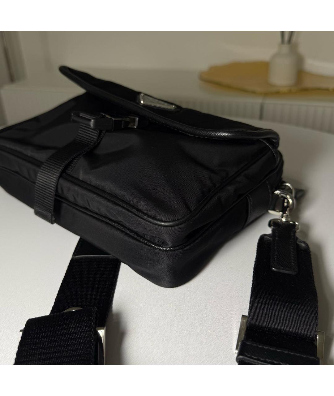 PRADA Черная сумка на плечо, фото 7