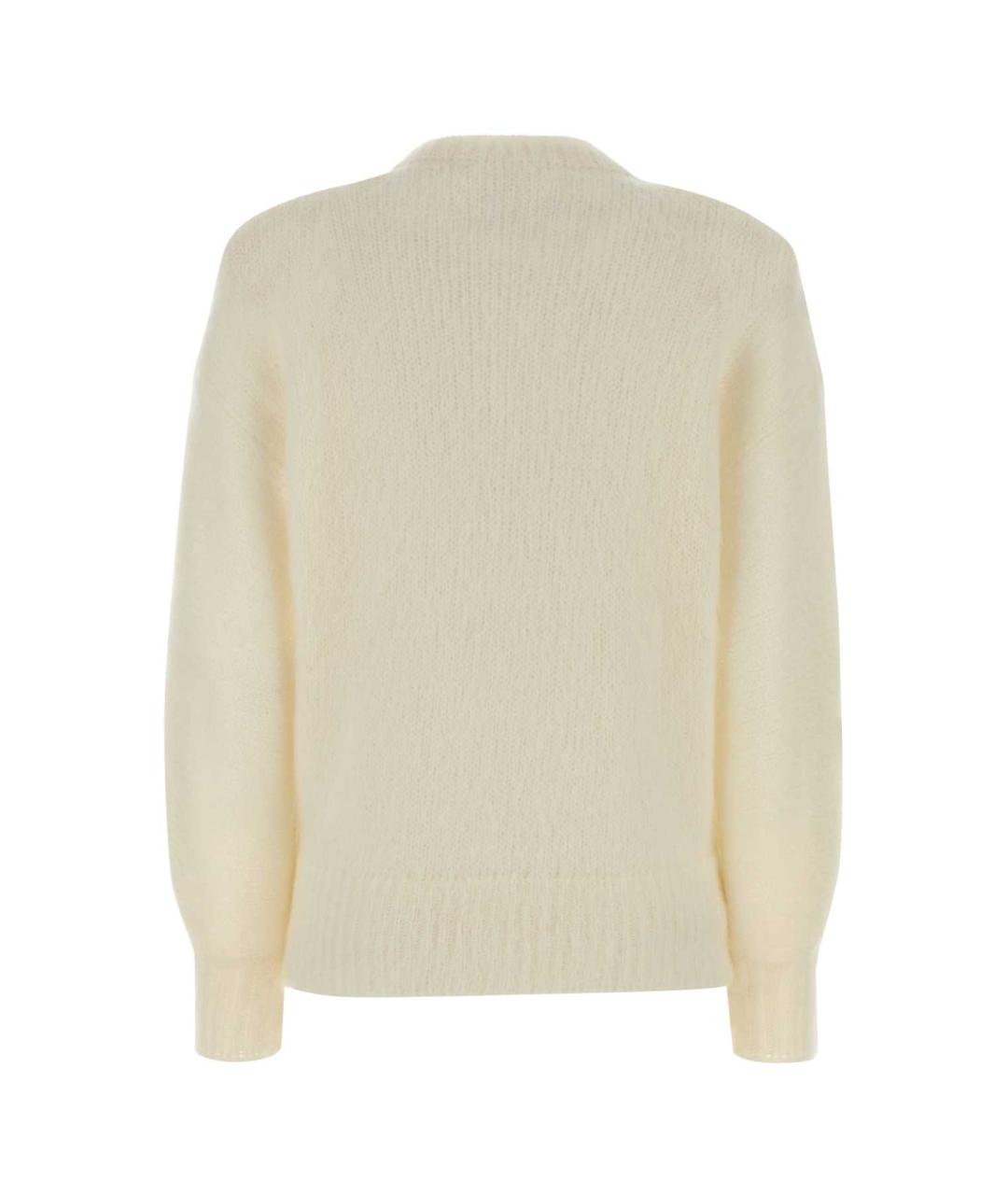 VALENTINO Белый шерстяной джемпер / свитер, фото 2