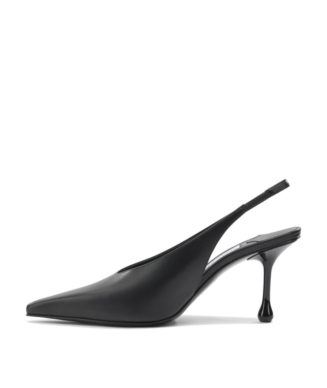 JIMMY CHOO Черные кожаные туфли, фото 3