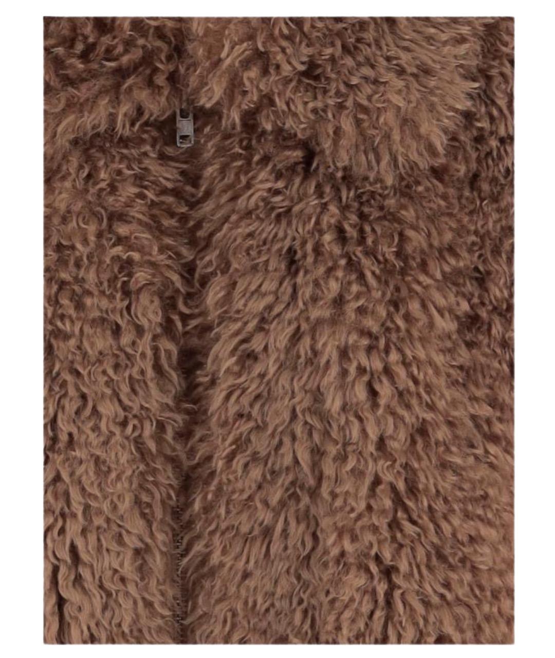 STAND STUDIO Коричневое полиэстеровое пальто, фото 2