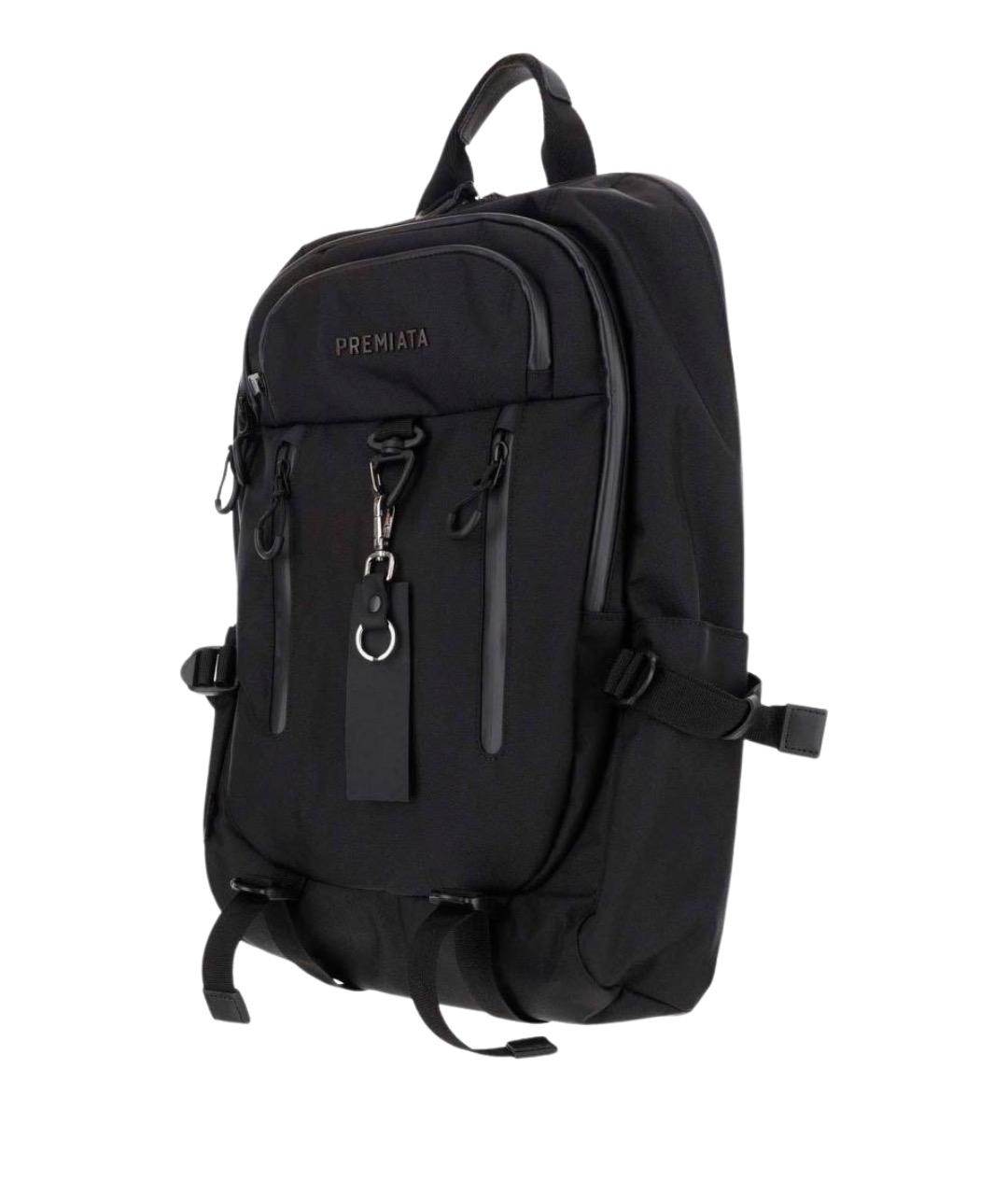 PREMIATA Черный синтетический рюкзак, фото 2