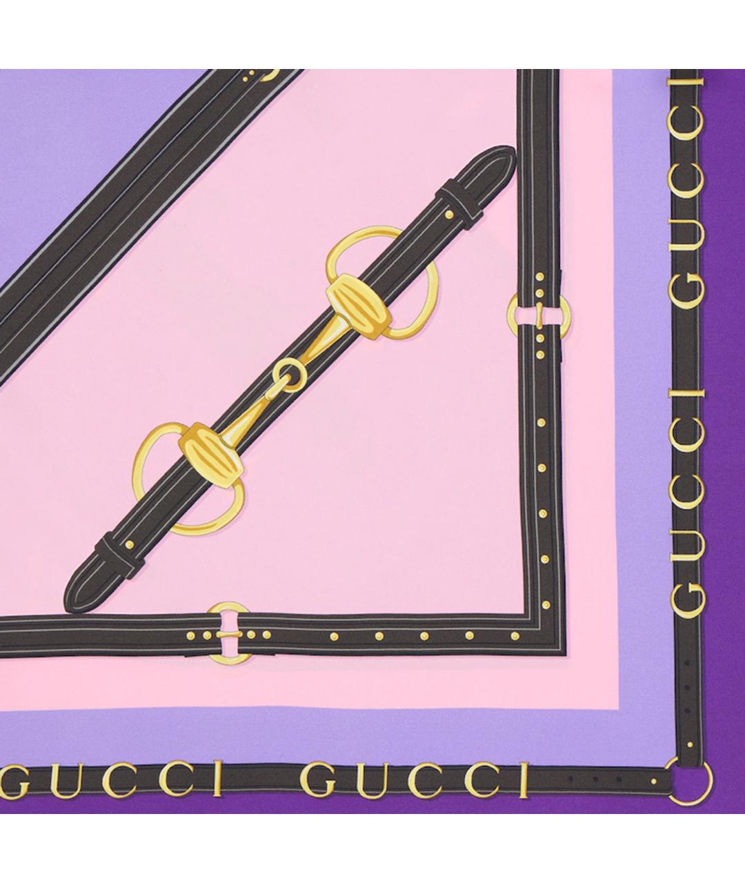GUCCI Мульти шелковый платок, фото 2