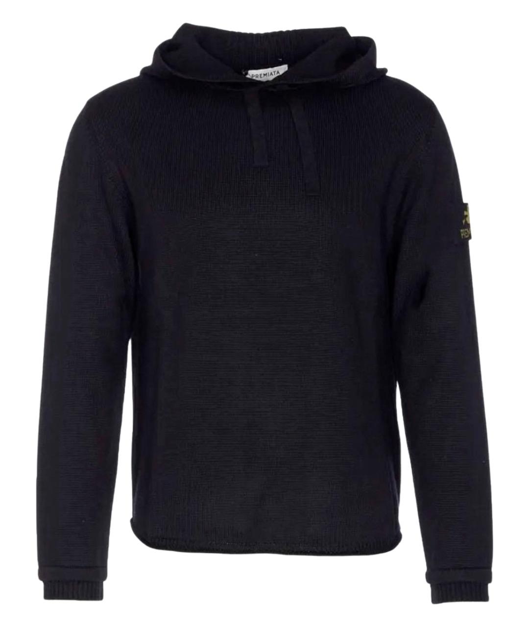 PREMIATA Черный шерстяной джемпер / свитер, фото 1
