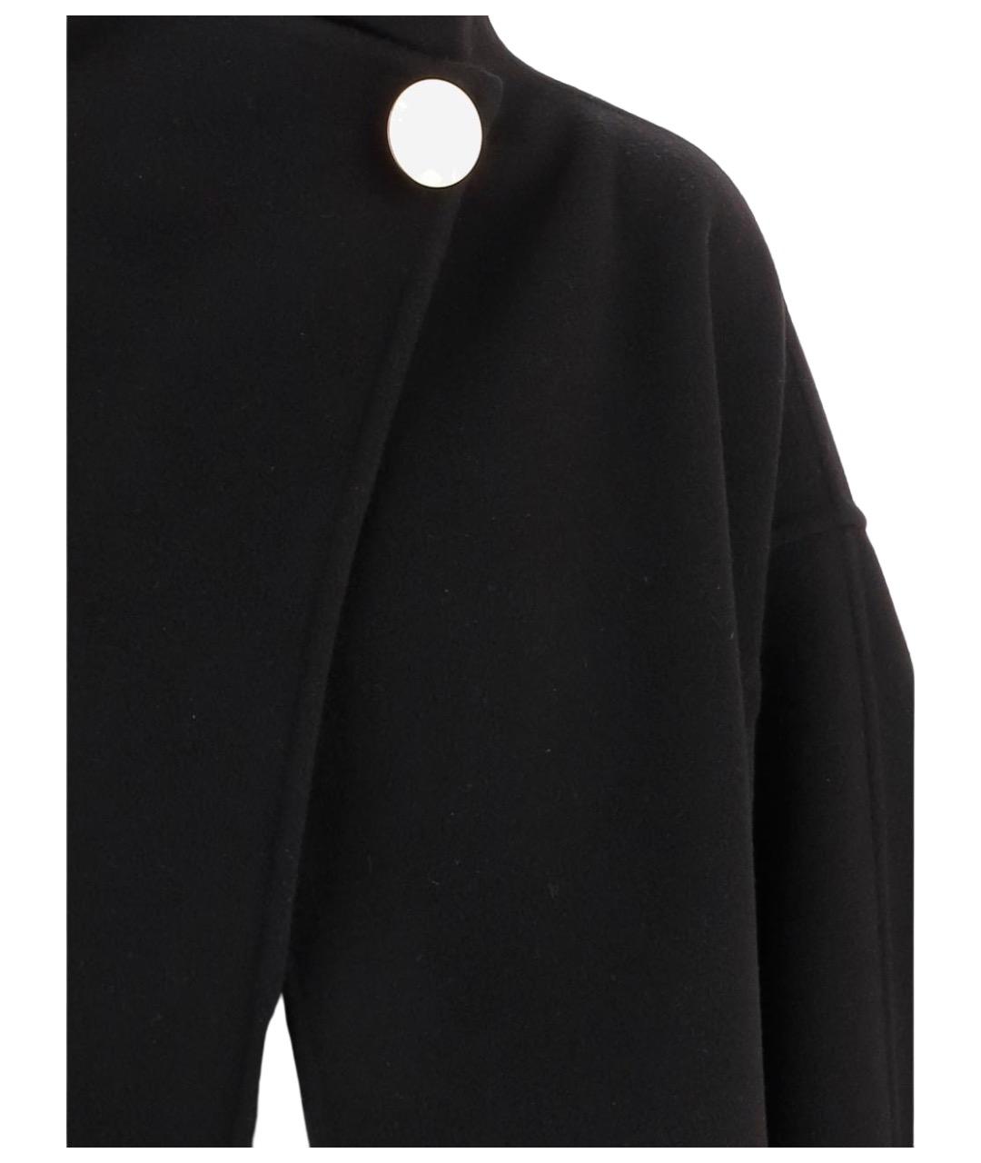 DARKPARK Черное шерстяное пальто, фото 3