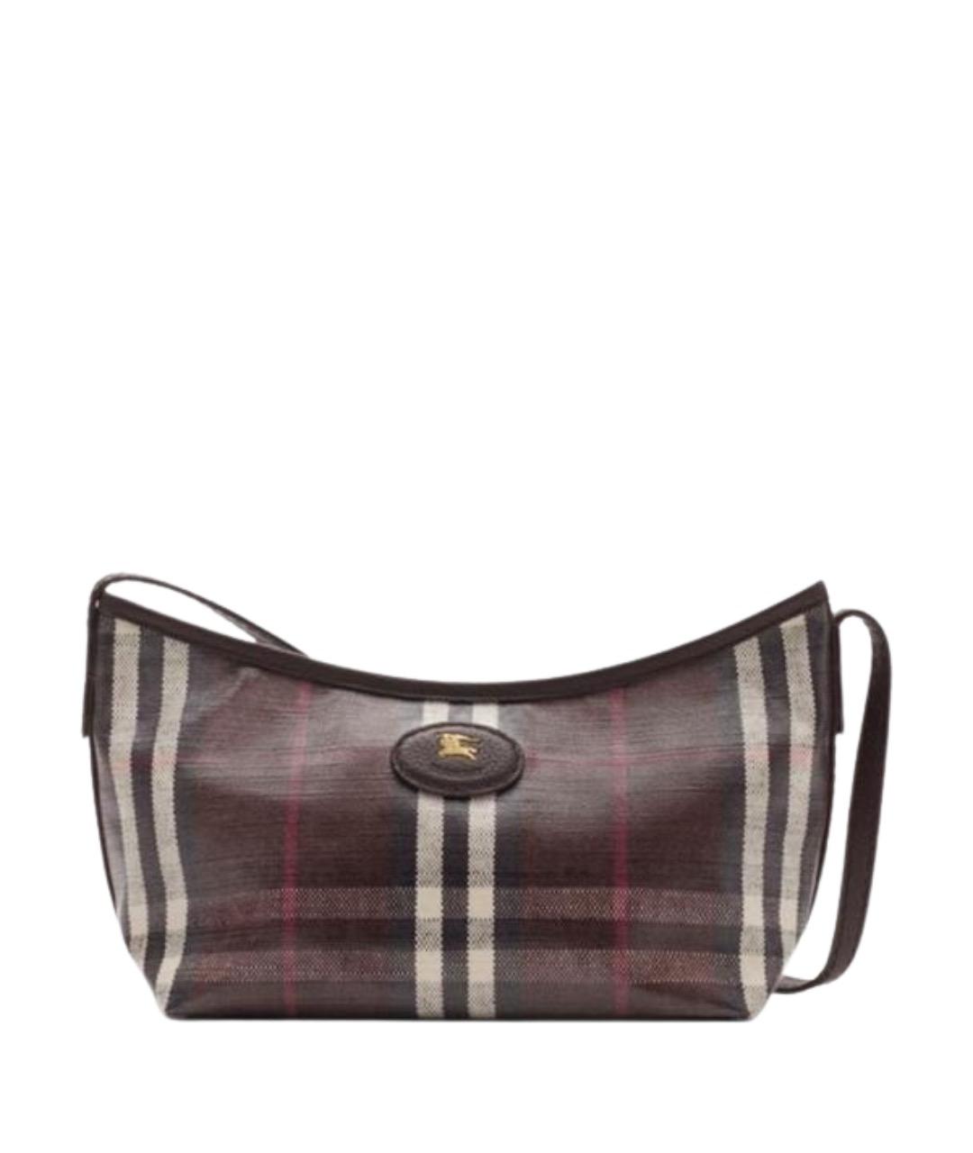 BURBERRY Красная синтетическая сумка через плечо, фото 1