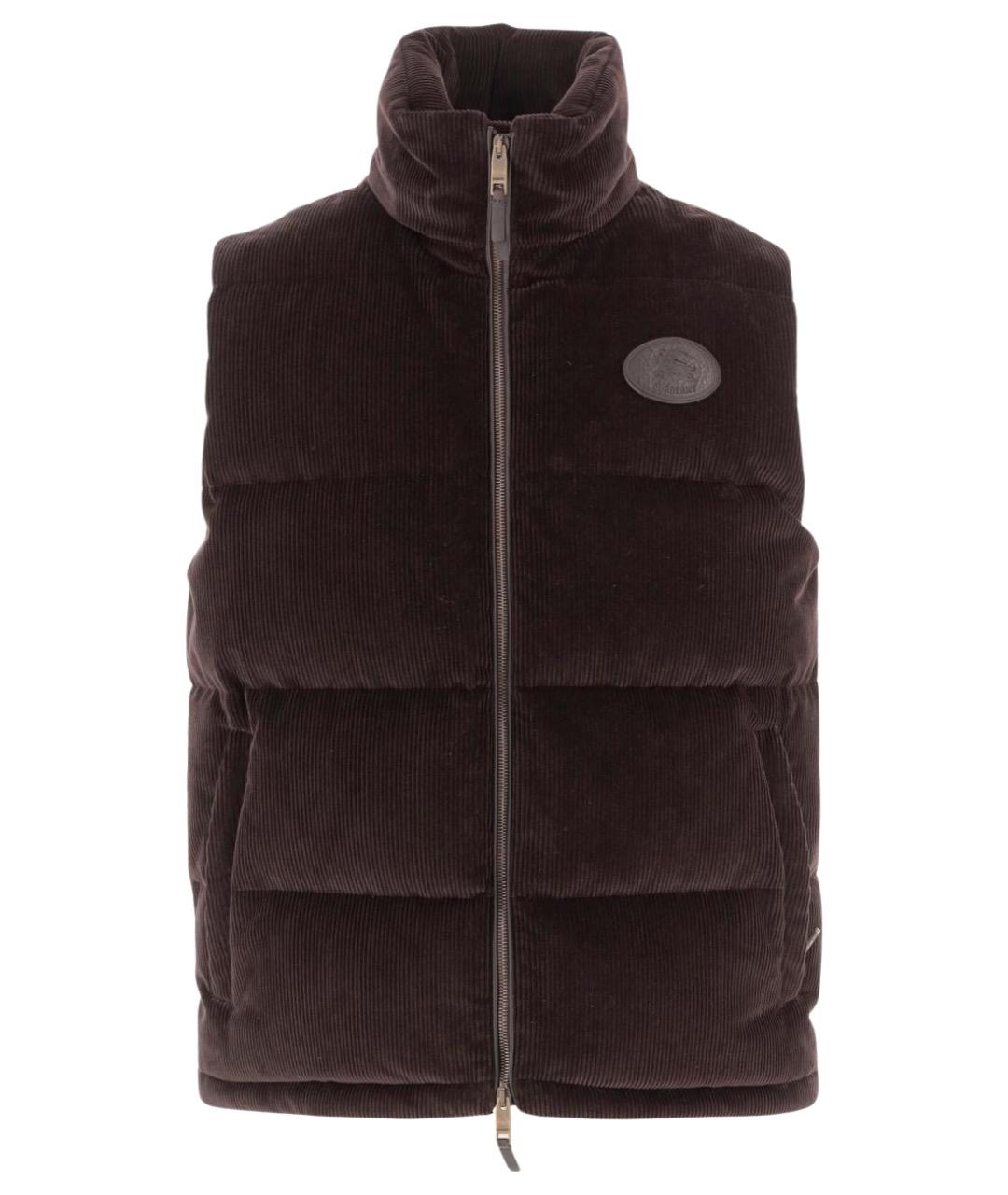 BURBERRY Коричневый жилет, фото 1