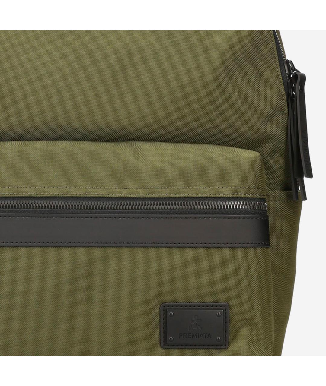 PREMIATA Зеленый синтетический рюкзак, фото 4