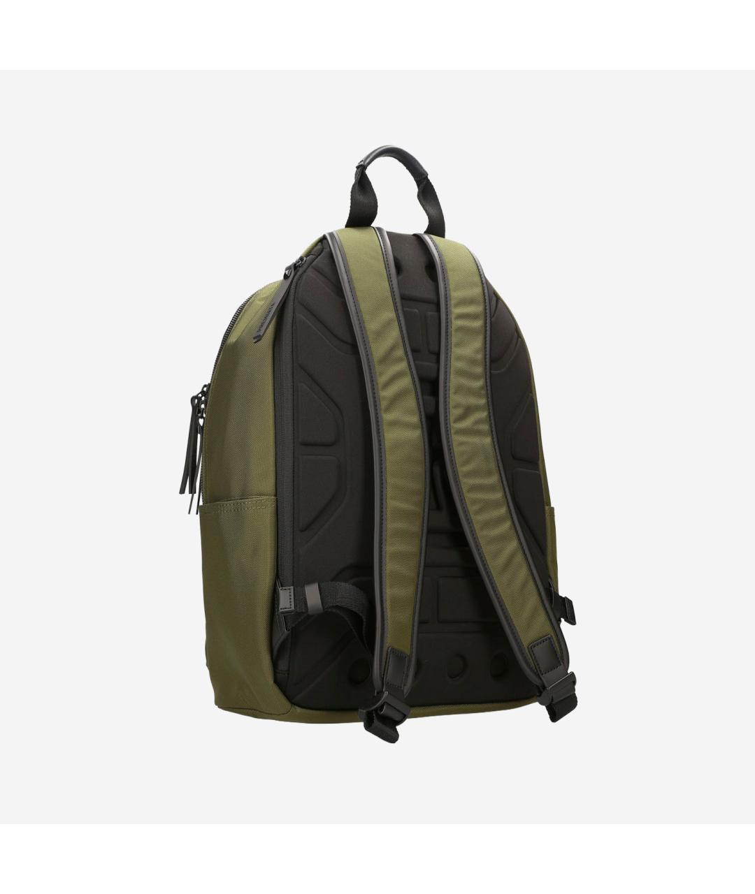 PREMIATA Зеленый синтетический рюкзак, фото 2