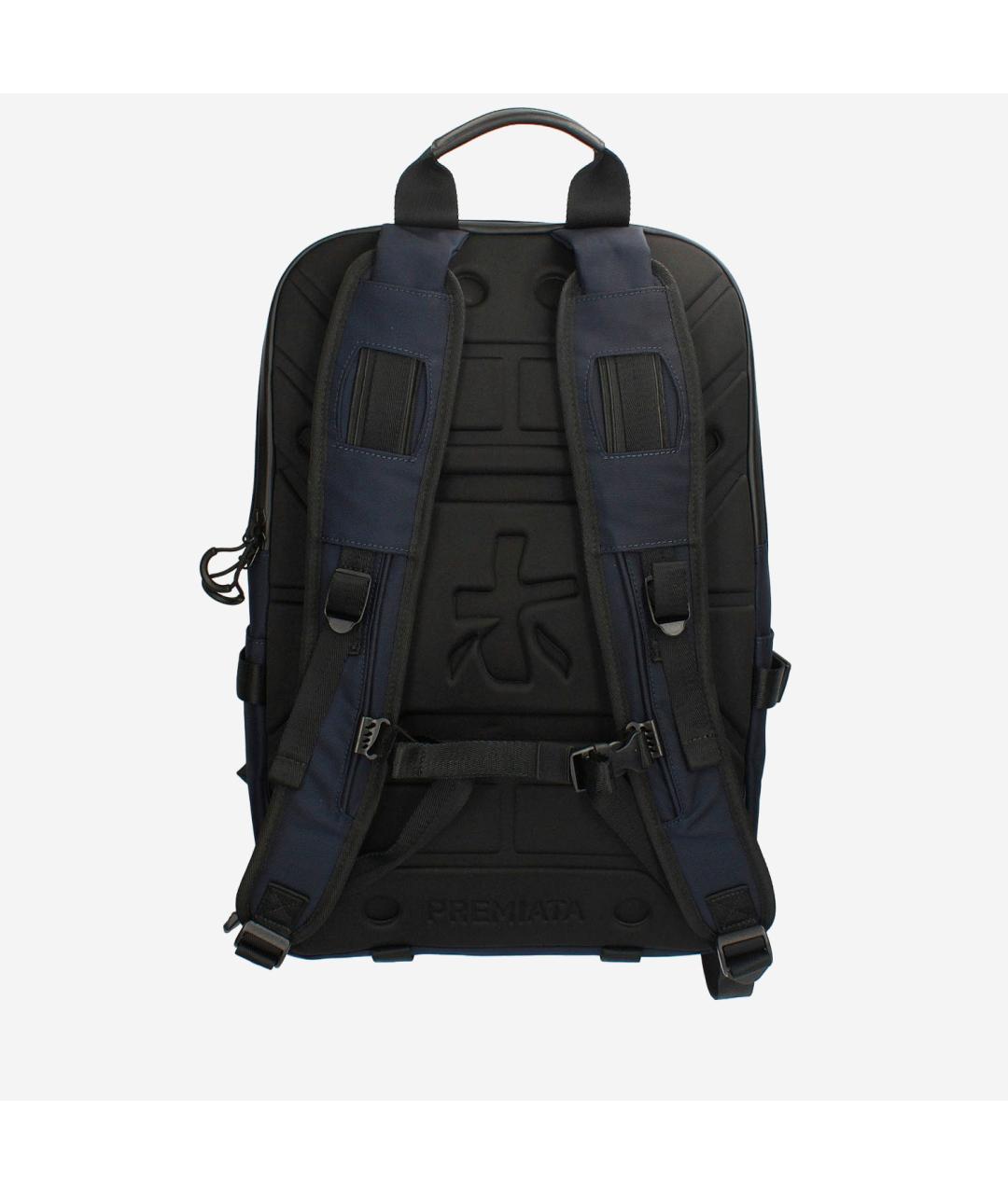 PREMIATA Синий синтетический рюкзак, фото 2