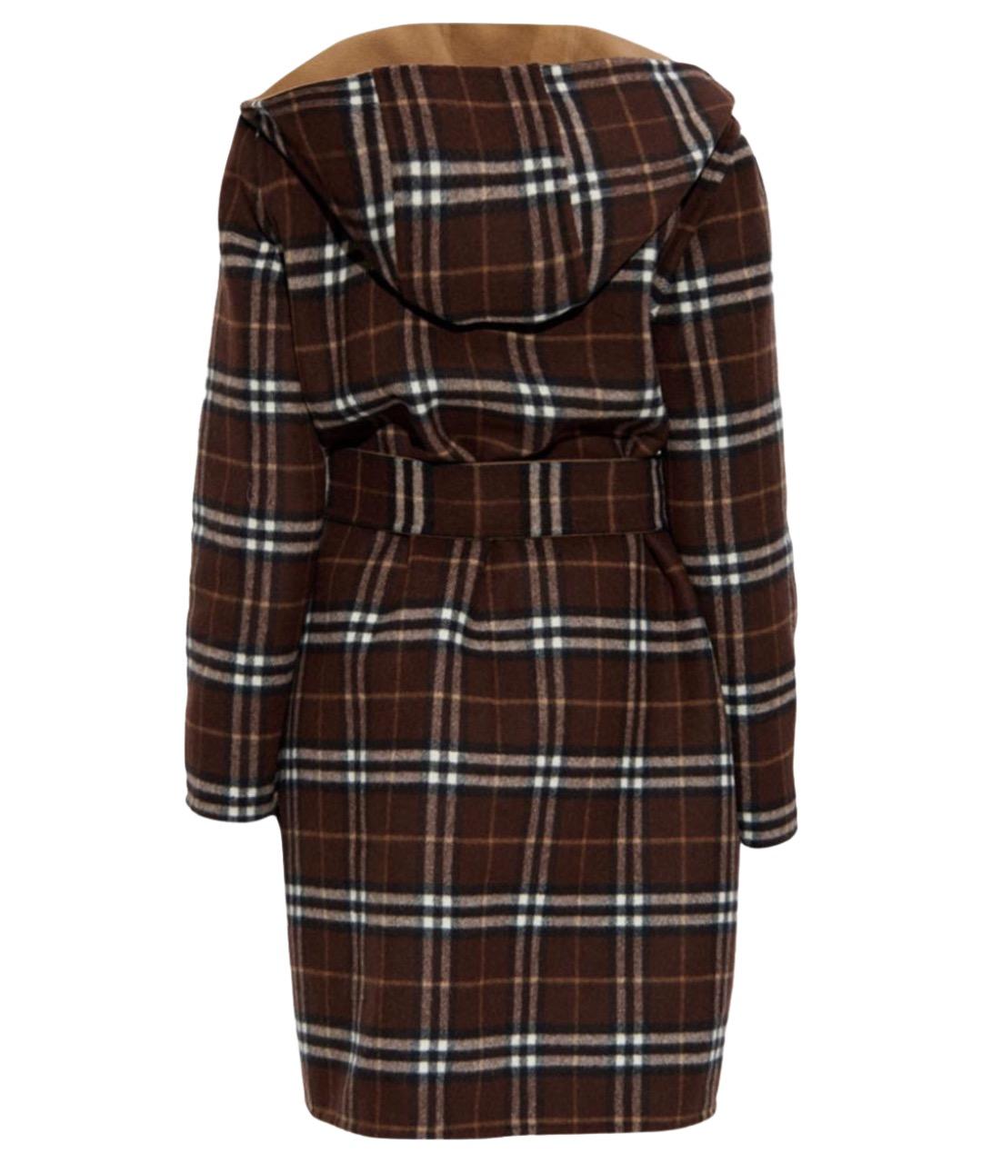 BURBERRY Бежевое шерстяное пальто, фото 3