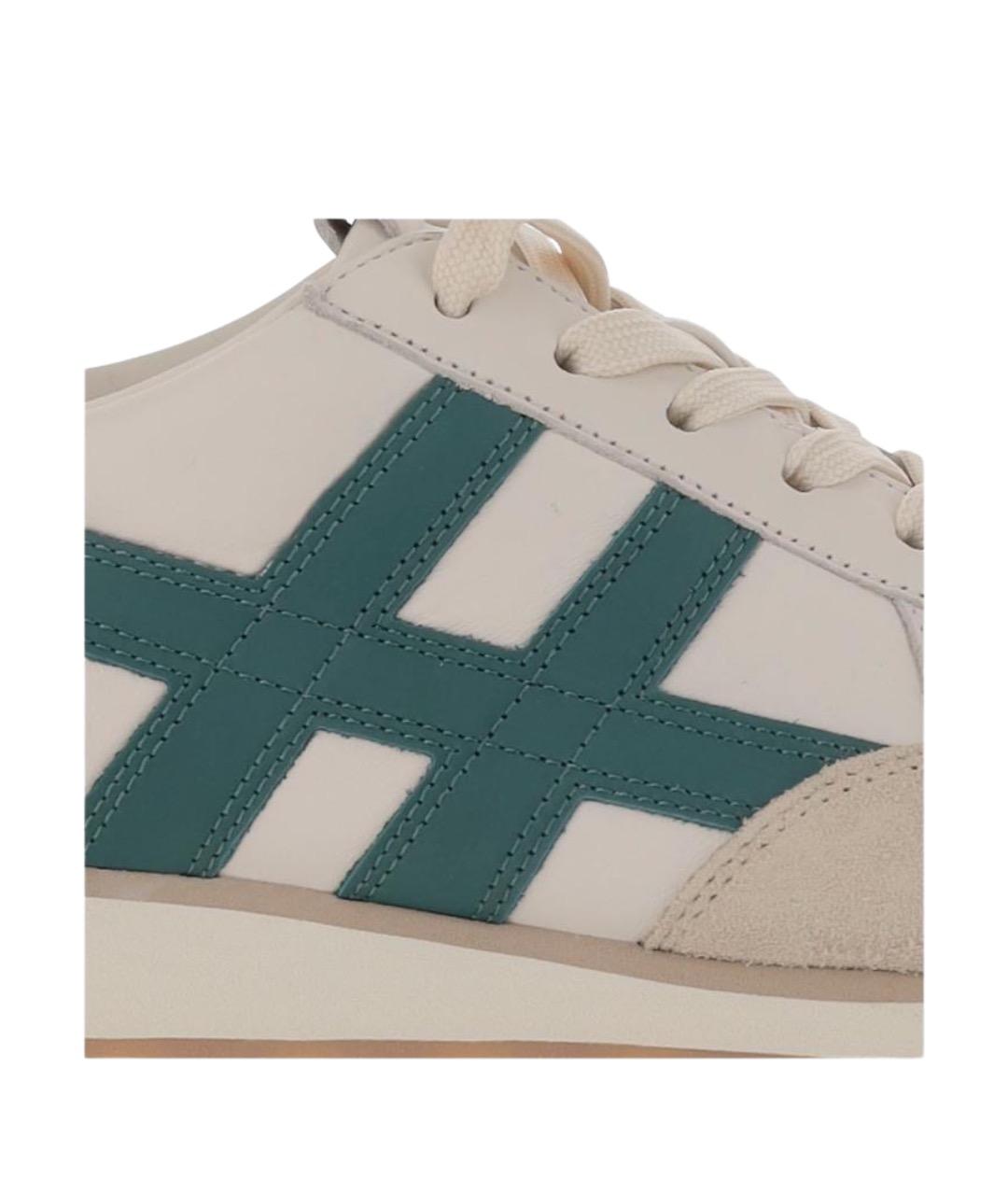 HOGAN Мульти кожаные низкие кроссовки / кеды, фото 5