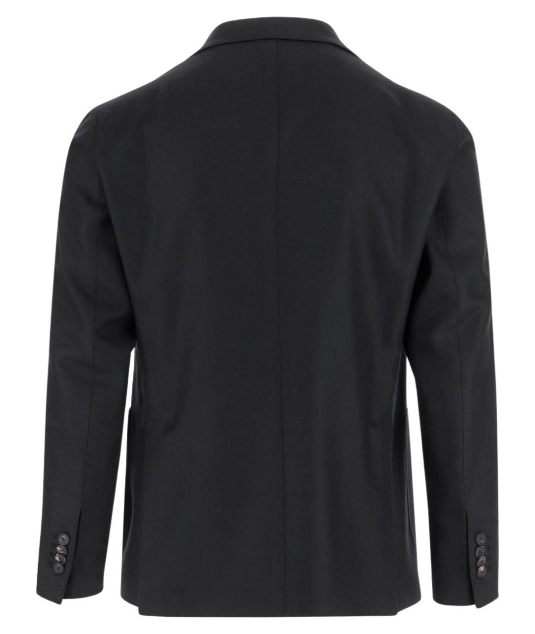 TAGLIATORE Черный шерстяной пиджак, фото 2