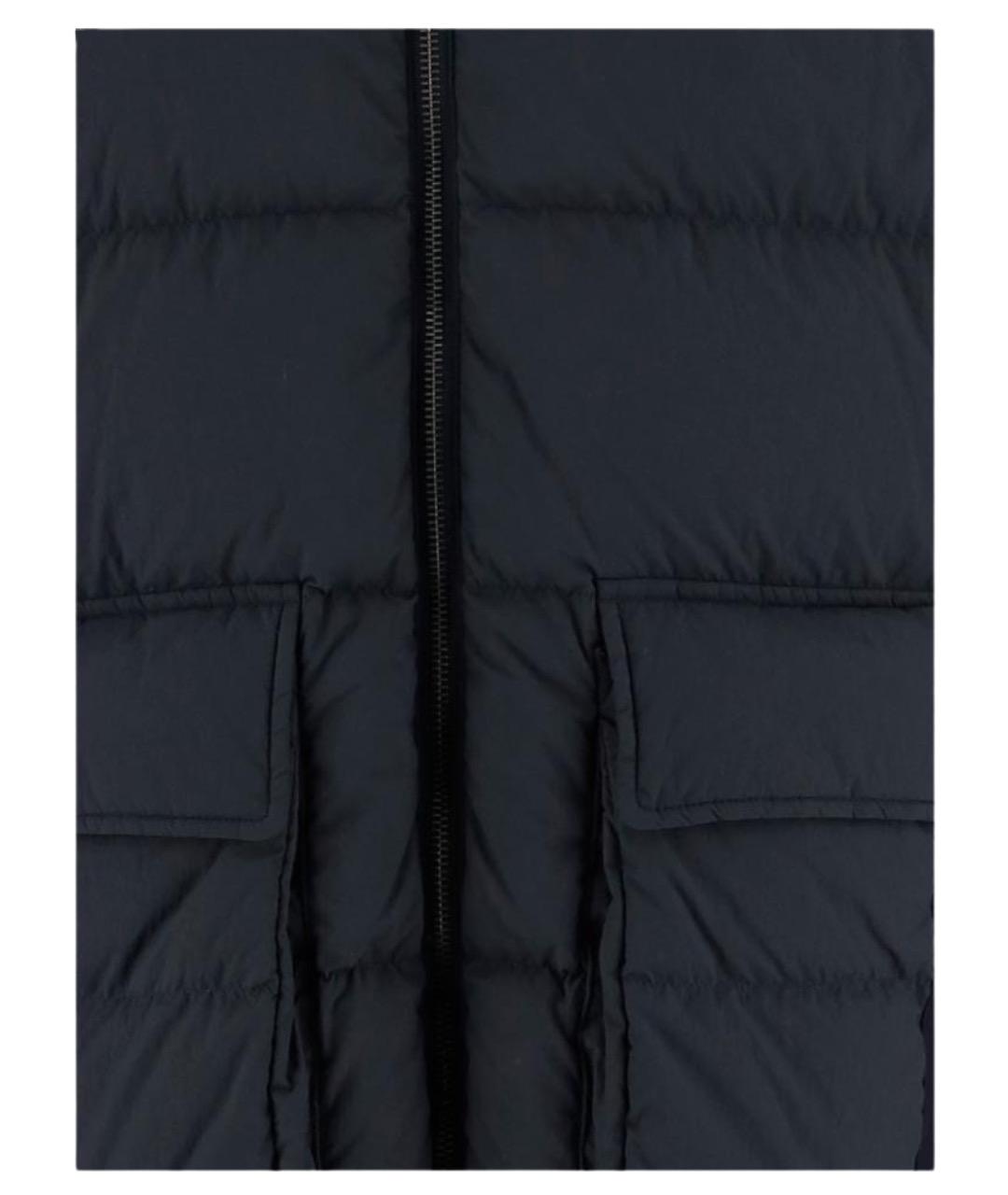 HERNO Синяя полиамидовая куртка, фото 3