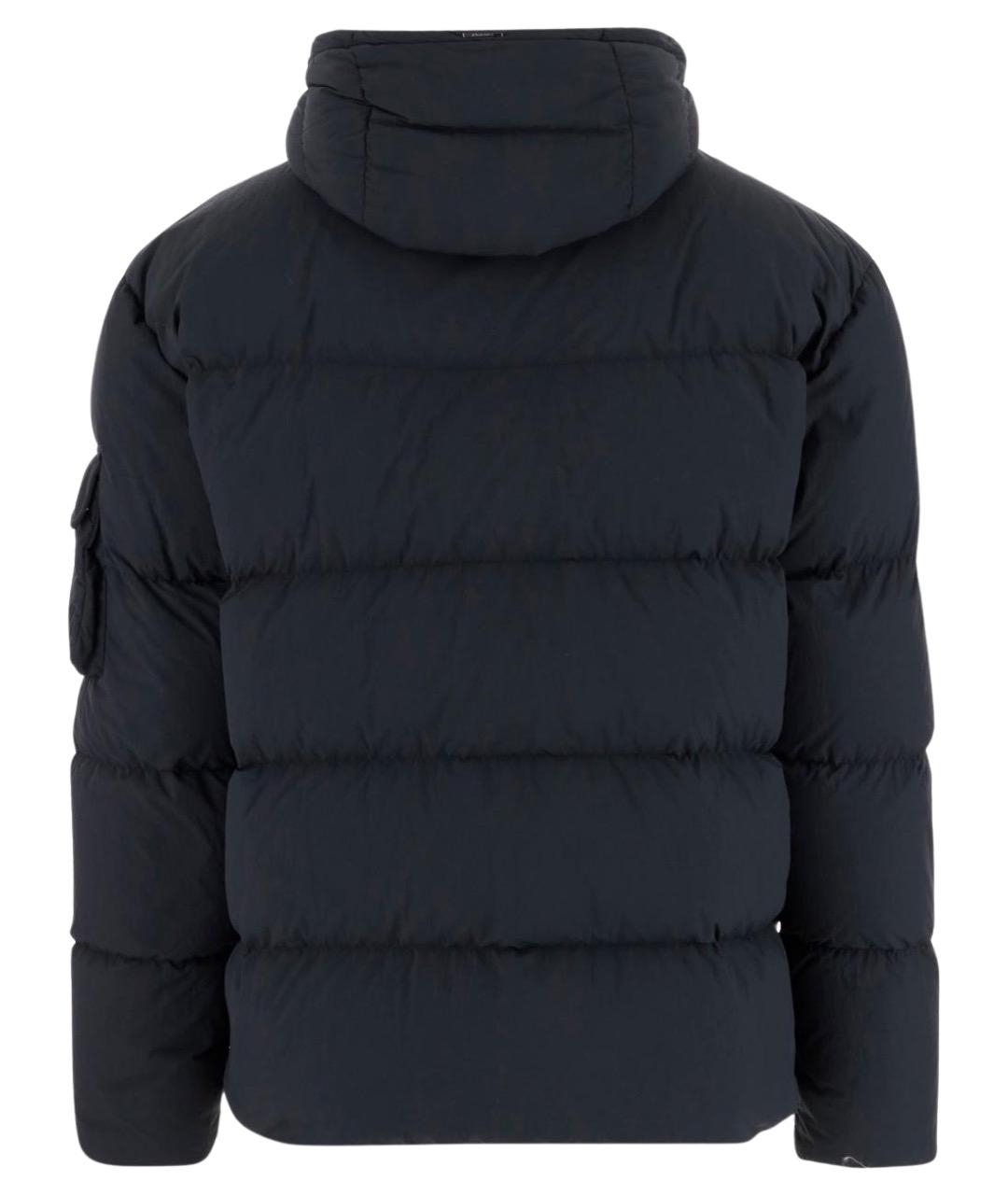 HERNO Синяя полиамидовая куртка, фото 2
