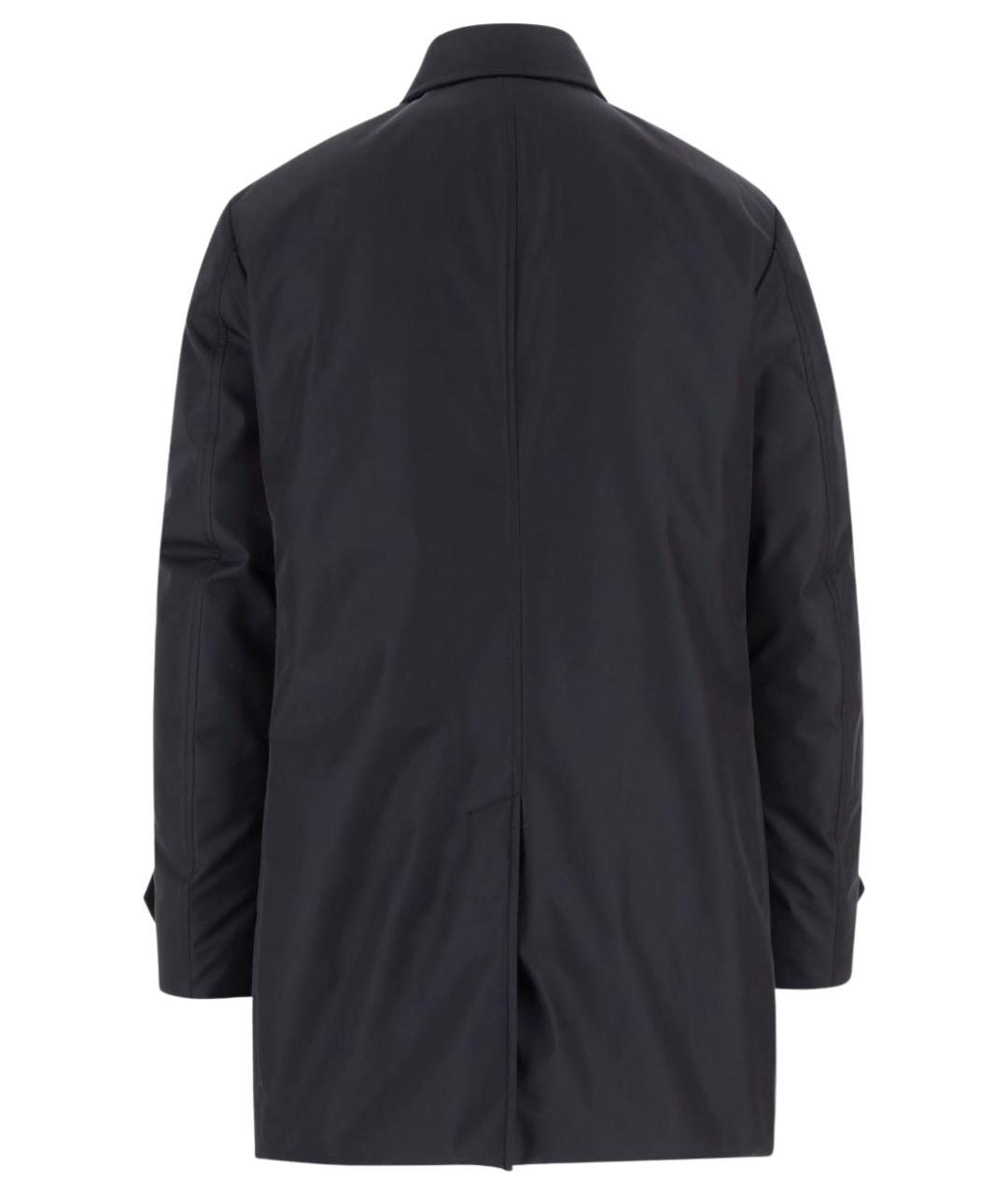 MOORER Синяя полиэстеровая куртка, фото 2