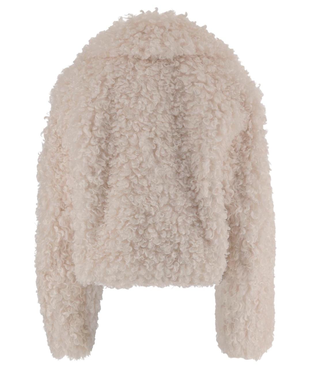 STAND STUDIO Белая полиэстеровая куртка, фото 2