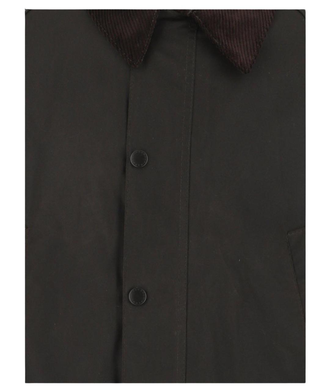 BARBOUR Зеленая хлопковая куртка, фото 3