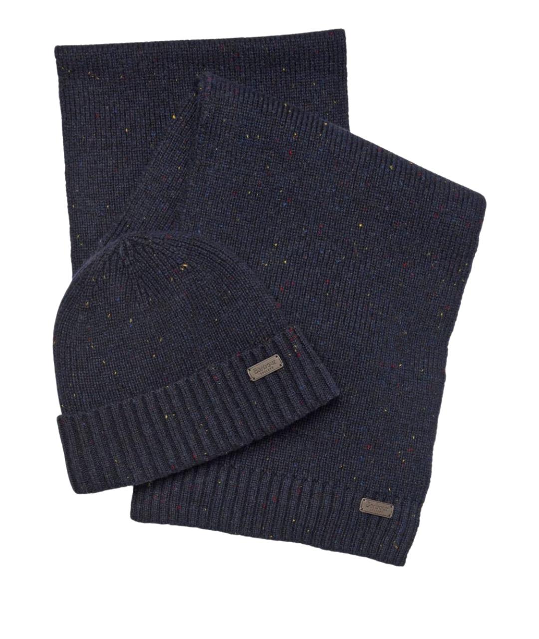 BARBOUR Синий шарф, фото 1