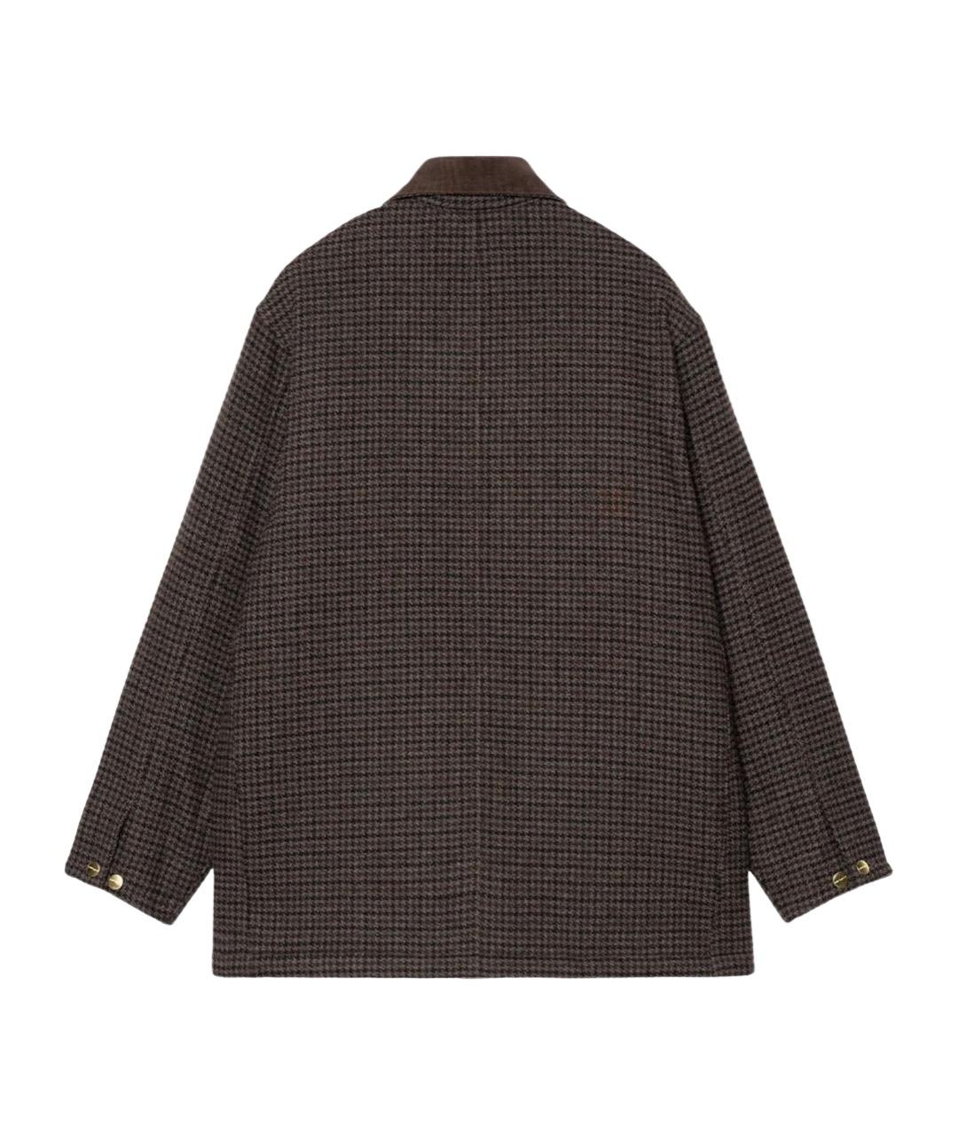 CARHARTT WIP Коричневая полиэстеровая куртка, фото 2