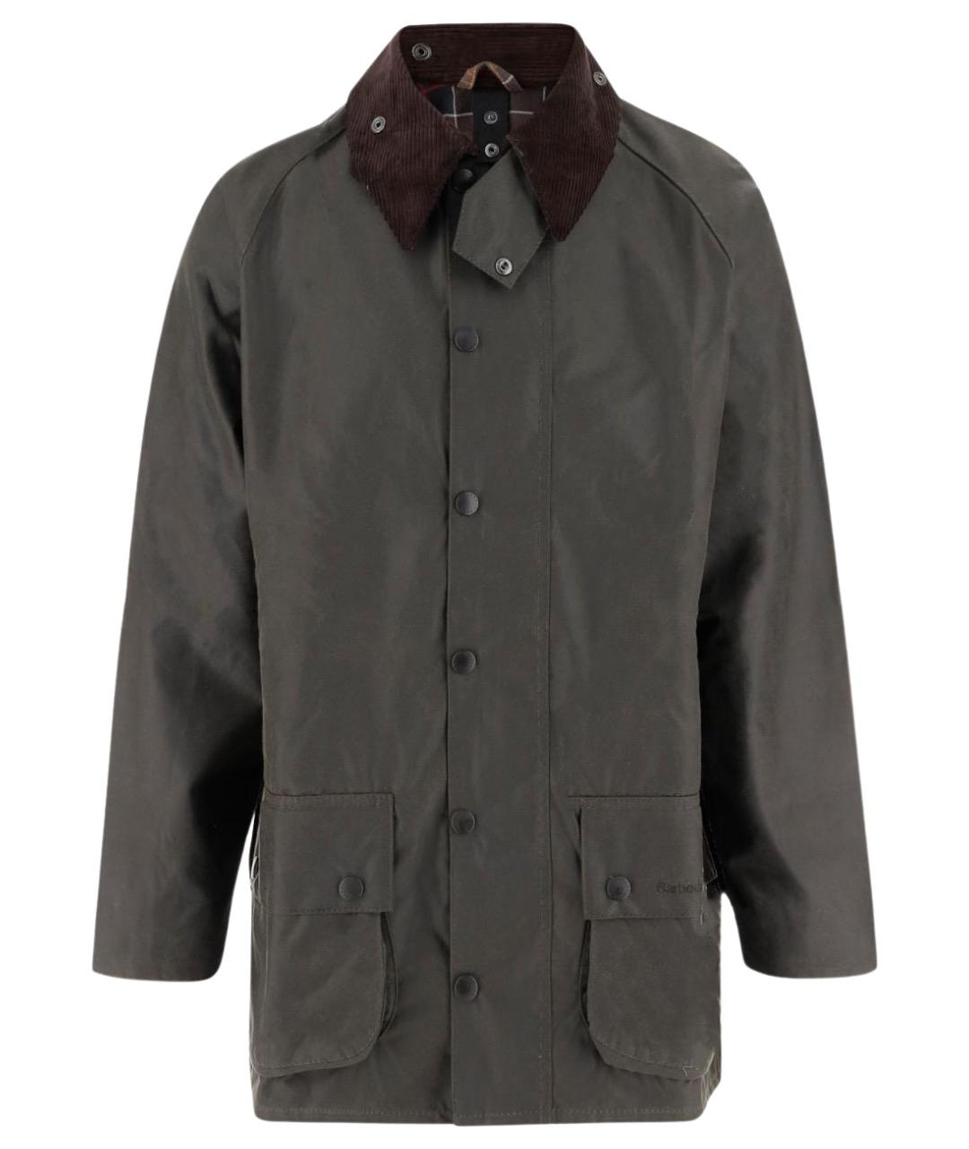 BARBOUR Зеленая хлопковая куртка, фото 1