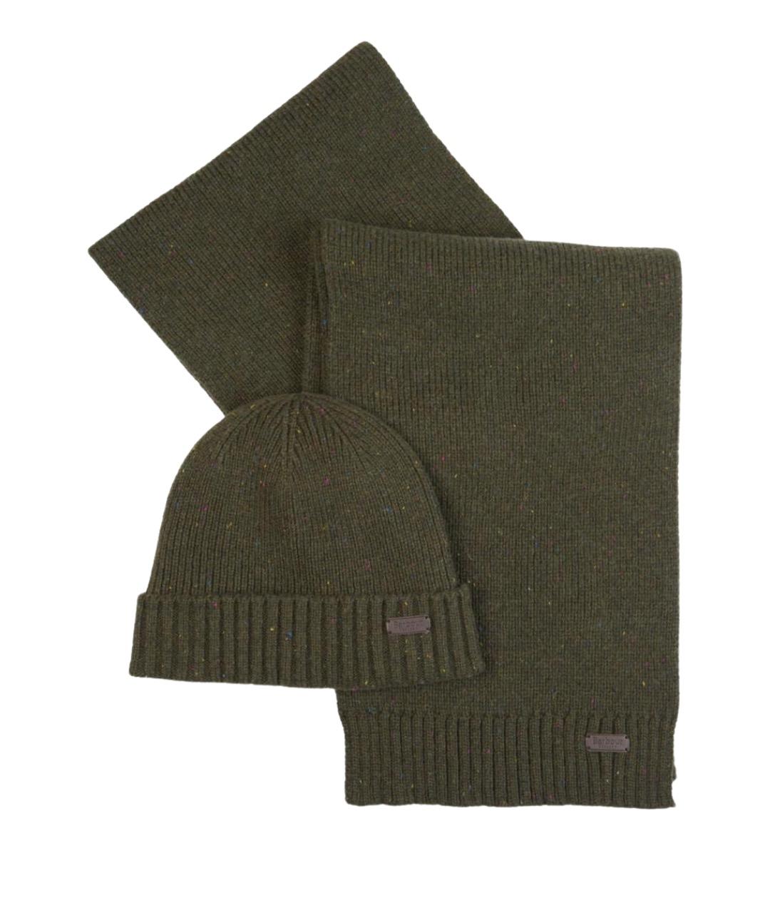 BARBOUR Зеленый шарф, фото 1